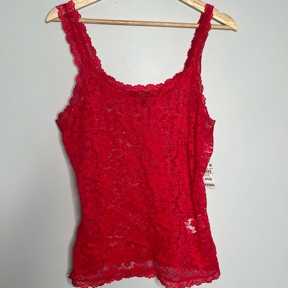 Women’s Large INC International Concepts Red Tank Top Lingerie